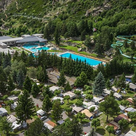 Camping/ Thermalbad Brigerbad Mit Bed & Breakfast Buitenkant foto