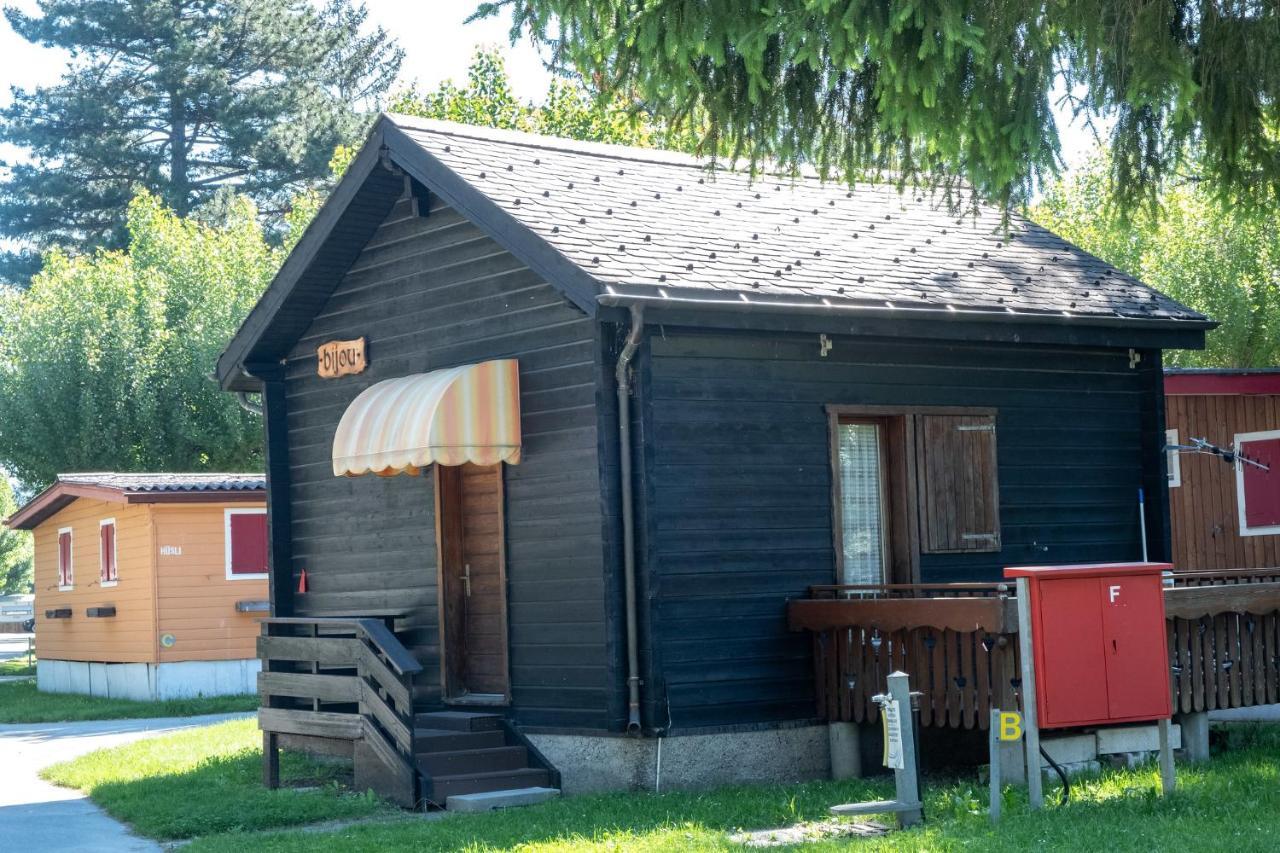 Camping/ Thermalbad Brigerbad Mit Bed & Breakfast Buitenkant foto